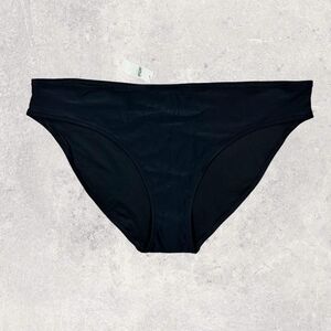 Aerie Swim Full Coverage Black Bikini Bottom XXL